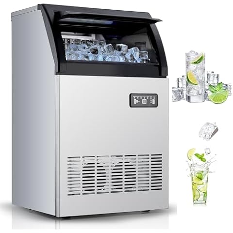 GarveeHome Commercial Ice Maker 100lbs Cover