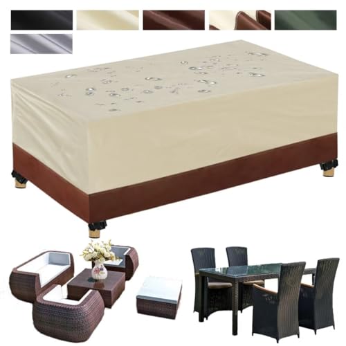 Housse de protection imperméable canapé terrasse chaise de jardin - 2