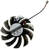 Graphics Card Cooling Fans Suitable for EVGA GT 620 630 440 Series Desktop PLD08010S12H 75mm 12V 0.25A 2Pin Video Card Cooler Fans GPU Fan