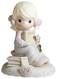 Precious Moments, Growing In Grace, Age 14, Bisque Porcelain Figurine, Blonde Girl, 272655