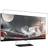 Puccy 3 Pack Screen Protector Film, compatible with LG Electronics UM67 34UM67 34' Monitor TPU Guard （ Not Tempered Glass Protectors ）