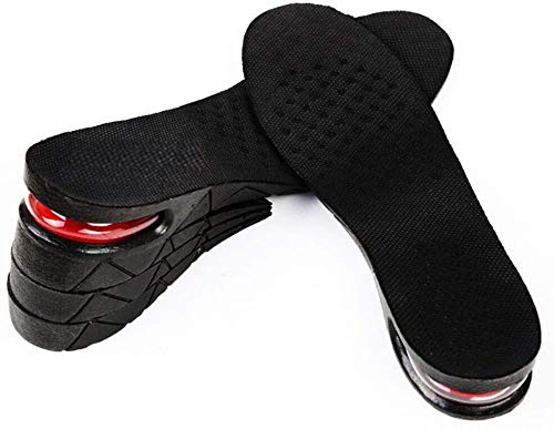 ERGOfoot Plantillas para zapatos de 3 capas de 7 cm de altura, con cámara de aire, para hombre y mujer Cover