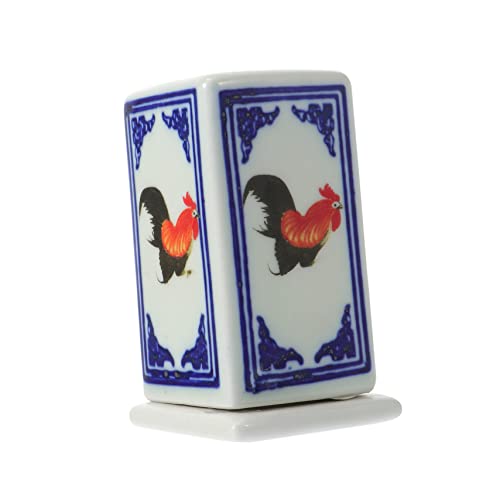 Amosfun 1 Pezzo Portastuzzicadenti con e Decorativo per Stuzzicadenti ma Capiente per Uso Amici e Famiglia