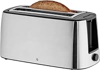 WMF Bueno Pro Langschlitz-Toaster aus Edelstahl für 4 Brotscheiben, mit Brötchenaufsatz, Aufknusper- und Auftaufunktion, 6 Bräunungsstufen – stilvoll für knusprigen Genuss im modernen Küchenambiente – Ansicht 7