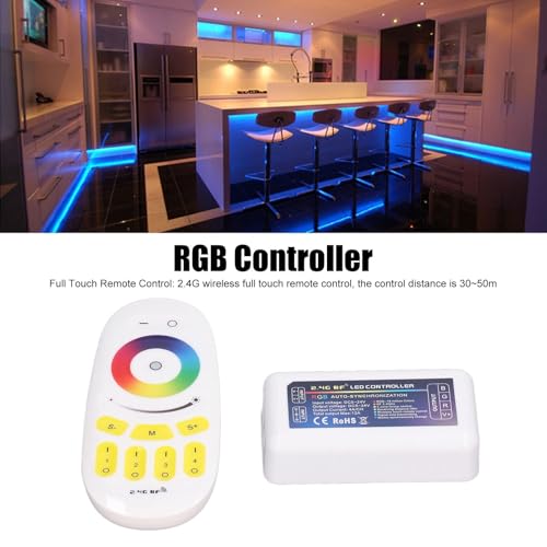 Controlador LED para Tiras RGB 5-24V con Control Remoto miniatura 4