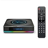 3. Esta caja de transmisión es la memoria de ejecución más grande en las cajas de Android, lo que garantizará un mayor rendimiento y un sistema operativo más estable, admite películas sin problemas sin almacenamiento en búfer ni congelación, no más bloqueos. También puede ampliar el almacenamiento a través de una tarjeta micro TF o un dispositivo USB externo.