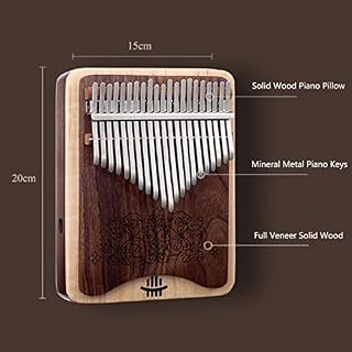 Nouveau Kalimba 21 Keys Combinaison Combinaison Thumb Piano avec Motif sculpté Double Trou de côté Professionnel Mbira… - Les Beatles, Paul McCartney, John Lennon, RIngo Starr, George Harrison Nouveau Kalimba 21 Keys Combinaison Combinaison Thumb Piano avec Motif sculpté Double Trou de côté Professionnel Mbira… – Image 2