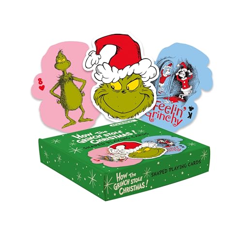 Baraja de Cartas con Figura Grinch
