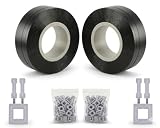 Kit Profesional de Flejado Industrial Erydium: 2 Bobinas de Fleje de Alta Resistencia + Pack de 400 Hebillas” (1)