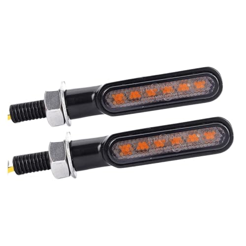 Clignotants LED pour moto pliables M8 anti-casse à défilement fluide