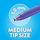 Paper Mate InkJoy 300RT Druckkugelschreiber | mittlere Spitze (1,0mm) | Blau | 12 Stück