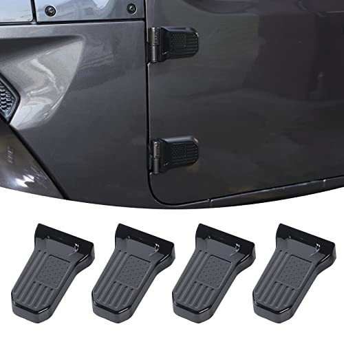 Charnières de porte drapeau américain pour Jeep Wrangler JL