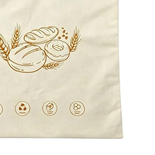Bolsa de pan de masa fermentada reutilizable contra el pan duro 6