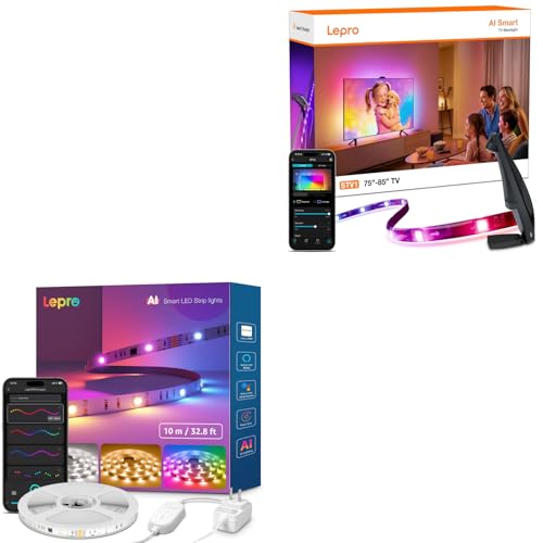 Lepro Bundle - 2 items con luces LED inteligentes miniatura 1