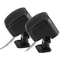 ANGGREK Auto Audio Lautsprecher, 500W Kompaktquadratisch Lautsprecher mit Gebauter Schraubenloch für die meisten Fahrzeuge