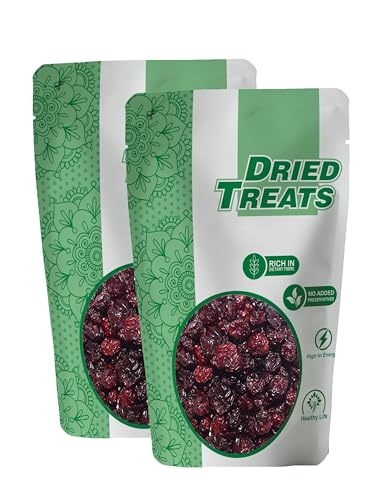 Image of Dried Treats Dried Fruits Nuts And Seeds (Dried Craneberry Slice, 400G (2X200Gm))