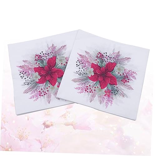 FRCOLOR 40 Folhas Papel Toalha Guardanapos Guardanapo Para Festa Impressão