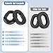 Gel Seals Cushions for David Clark Aviation Headsets, Gel Earpads for Headphones Fit for David Clark H10-60 H10-20 H10-13.4 H10-76 H10-30 H10-13S
