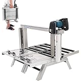 1800W Electric Brick Cutter, Foldable Concrete Block Cutting Machine, Cutting Thickness 0-258mm, Neat Flat, Portable Brick Pressing Machine for Lightweight Bricks - Image 1