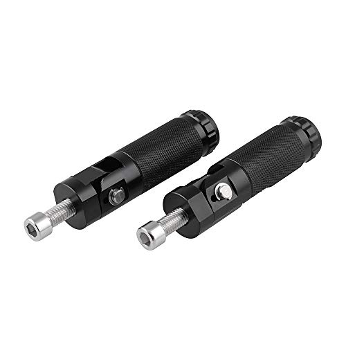 Universal Motorcycle Folding Footpegs Foldable Rearset Foot Pegs 8mm Bolts