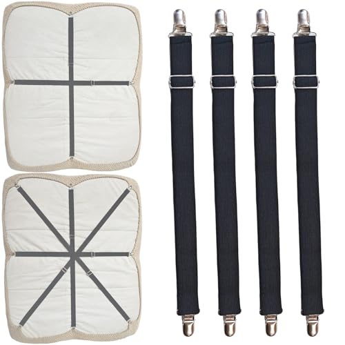 Sofa Covers Holder Straps Elastic Bed Sheet Holder Straps Fitted Sheet Straps Clips, Adjustable 11