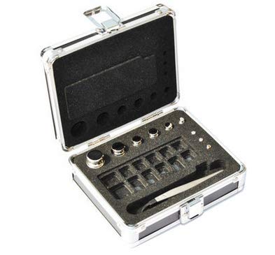 Huanyu E2 Grade 316 Stainless Steel Digital Scale Calibration Weights Kit Set,11 pcs (1g-100g)