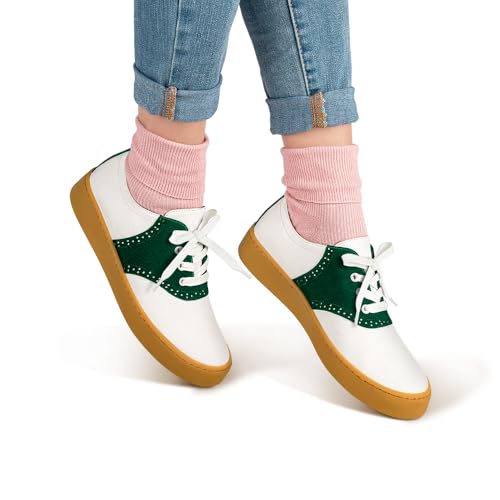 Image of Hot Chocolate Design All-Day Women's Lace-Up Sneakers | Canvas Upper, Cushioned Footbed with Arch Support, Flexible Rubber Outsole, Vegan Construction, Casual Everyday Sneakers