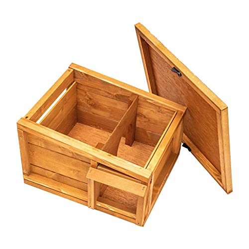 Die Hutch Company raubtiersichere Wohn- und Winterschlaf Herberge für Igel – Bild 7