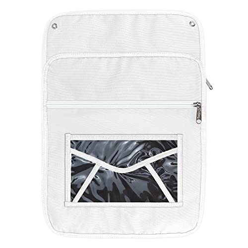 Mail Slot Catcher White Indoor Mail Catcher, Durable Oxford Bag For Front Door Garage Office Mail Slot Cover, Space Saving, Self-Adhesive, No Screws Needed, Machine Washable, Housewarming Gift #TOP1