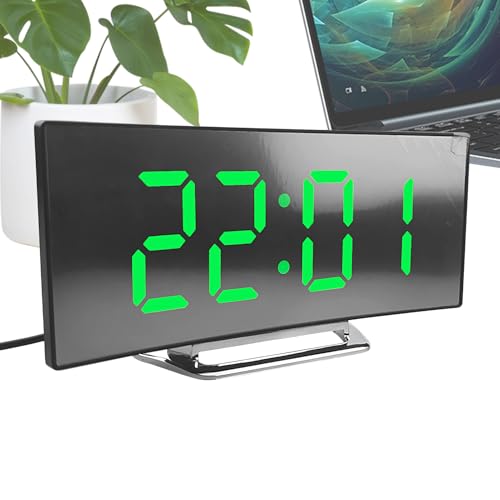 Reloj despertador digital LED para dormitorio con gestión de tiempo 2