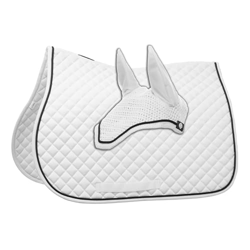 Equinavia Voss All Purpose Saddle Pad White/Black