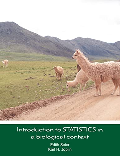 Introduction to STATISTICS in a biological context