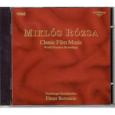 Classic Film Music - World Premiere Recordings - Miklos Rozsa / CST 8027-2