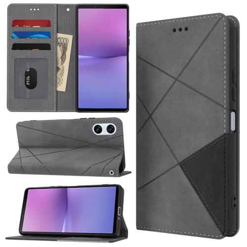 Sony Xperia 10 vi �P�[�X �蒠�^ ���z�^ �ϏՌ� �G�N�X�y���A 10vi �X�}�z�P�[�X �J�[�h���[ ���u���@�\ SO-52E SOG14 XQ-ES44 �g�уJ�o�[ ���u���X�^���h�@�\�t ���b�v�z�[���t�� �}�O�l�b�g���� �C�菝�h�~ ����