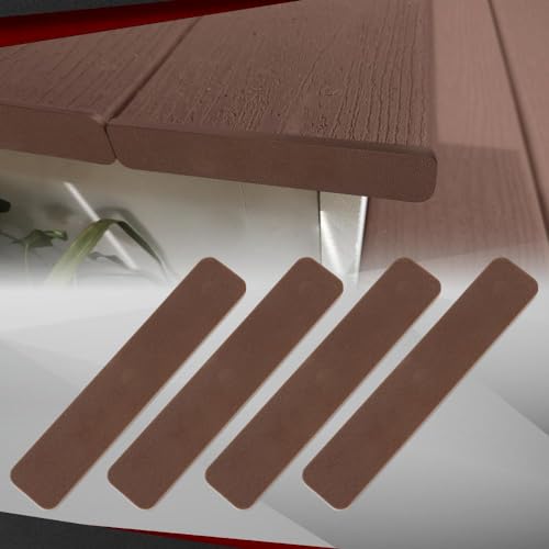 CROSSDESIGN Composite Decking Boards End Cap 5.5" Brown 4PCS,ONLY Fit TREX Composite Decking Boards End Cap 5.5" - Thumbnail 5
