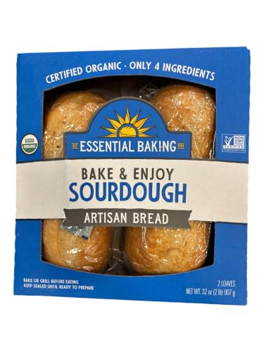 Essential Baking Bake & Enjoy Sourdough Artisan Bread, Certified Organic,