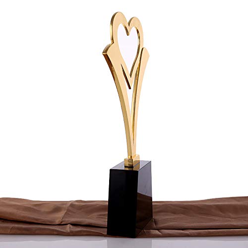 ELF l'amour en Forme De Coeur Trophée Cristal Métal Trophée événement De Charité Cadeau Festival du Film Sport Prix… - Image 5