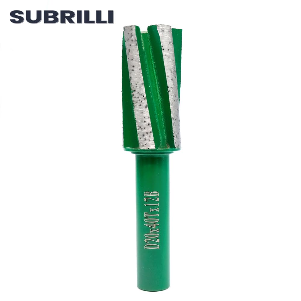 Diamond CNC Router Bit D20mm Finger Milling Bit for Cutting Stone Granite Quartz Marble