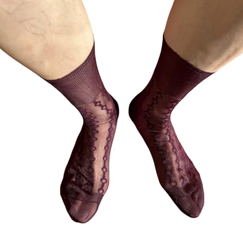 Men Dress Socks Casual Business Socks Soft Nylon Work Trouser Socks Middle Tube Socks Breathable Ankle Socks Crews