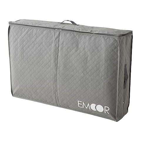 EMOOR Japanese Futon Mattress Storage Bag with Bamboo Charcoal Twin Cover