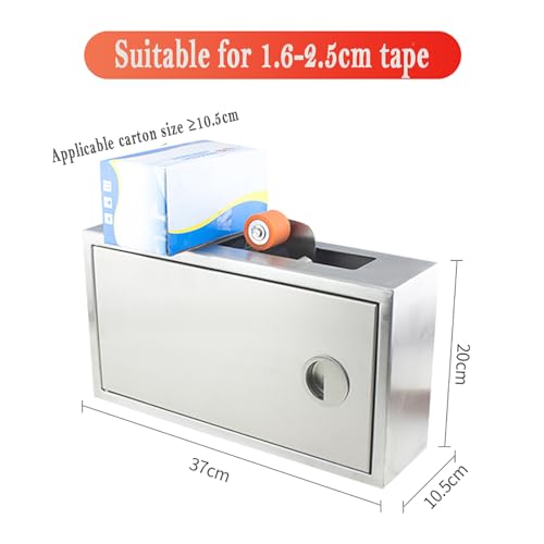 Taglierina automatica per nastro, macchina sigillatrice completamente automatica per scatole piccole, lunghezza regolabile per imballaggi di giocattoli, articoli di cancelleria e hardware
