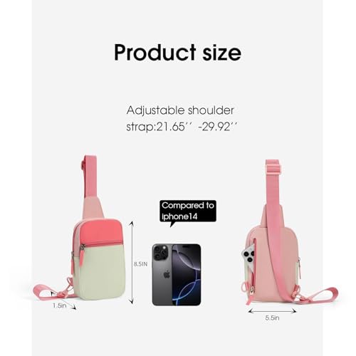 Image of Birthday Back to School Gifts for Teen Girls 8-12, Fanny Pack Crossbody Bag | 8 9 10 11 12 Year Old Girl Birthday Gifts, Kids Sling Bag Purse Travel Essential, Preppy Fashion Tween Girl Gift Trendy Stuff