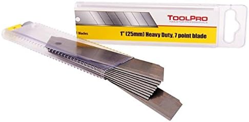 ToolPro 1" (25mm) Snap Blades - 10 Pack