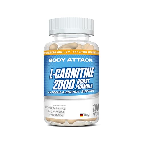 Body Attack L-Carnitine 2000 - 100 Caps Body Attack L-Carnitine 2000 - 100 Caps