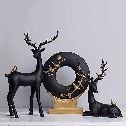 Amazon.co.jp: クリエイティブオーナメント ニホンジカの角鹿横たわる