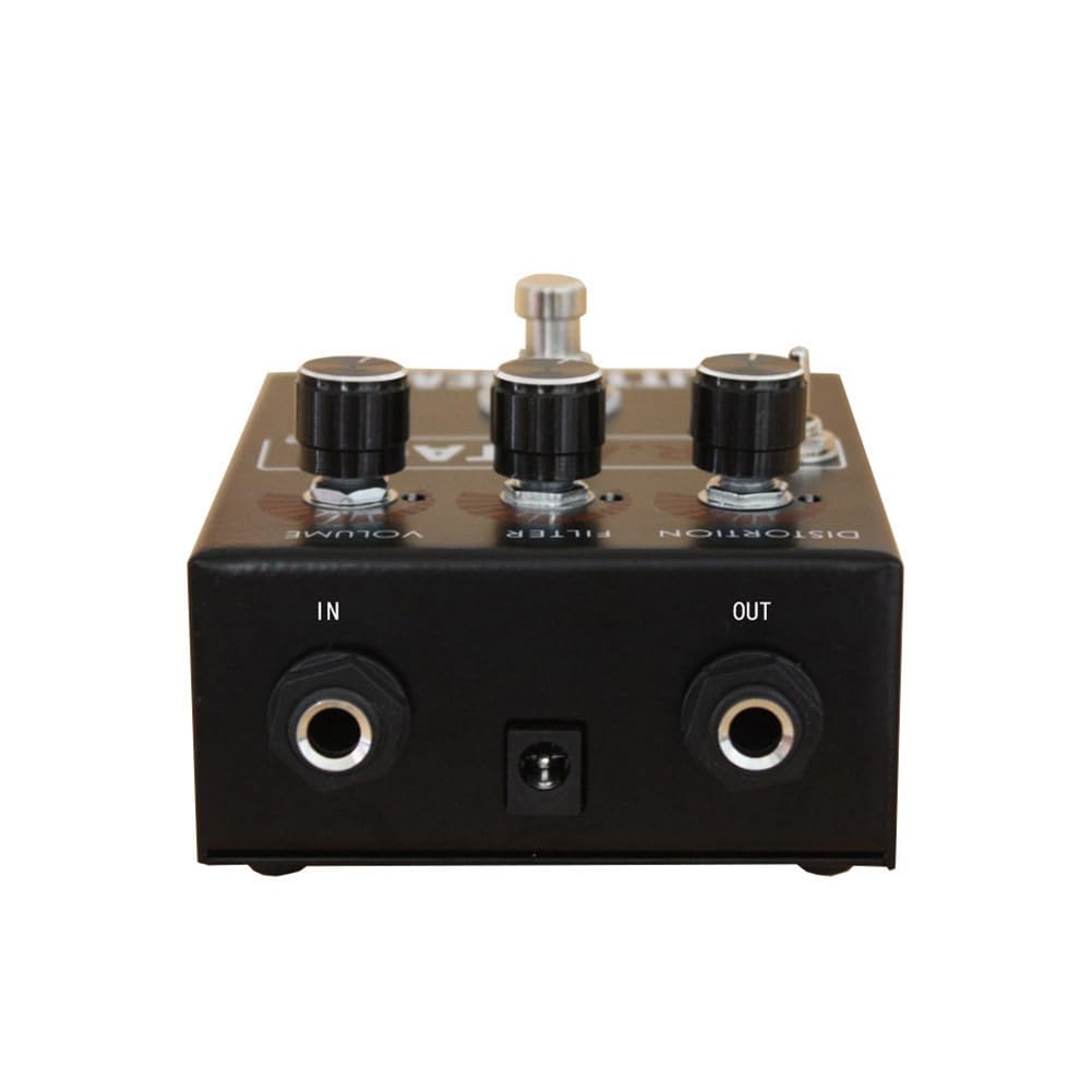 Effetti per chitarra a 3 velocità Effetti di distorsione del basso Pedale fuzzy LED RAT Effetti convenienza multifunzione