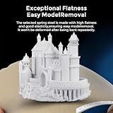 Creality Ender 3 S1 Pro Original Build Plate 235x235mm Magnetic Bed Plate Texture Removable PEI Sheet for Ender 3 V3 SE/Ender 3 V3 KE/Ender 3 S1/Ender 3/Ender 5 S1/Ender 5 Pro/K1/K1C/K1 SE/CR-10 SE - Image 5