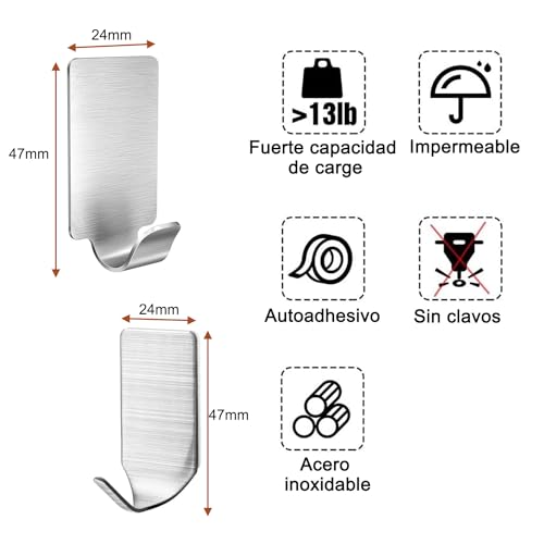 Comparativas de Ganchos metálicos comprados en linea. 45 Imagen adicional