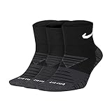 Nike Everyday Max Cushioned Socks Socken 3er Pack (43-46, black/white)