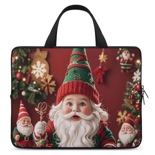 Sac pour ordinateur portable de Noël : sacoche nains fantaisistes originale